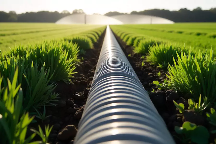 Durable double-wall corrugated pipe