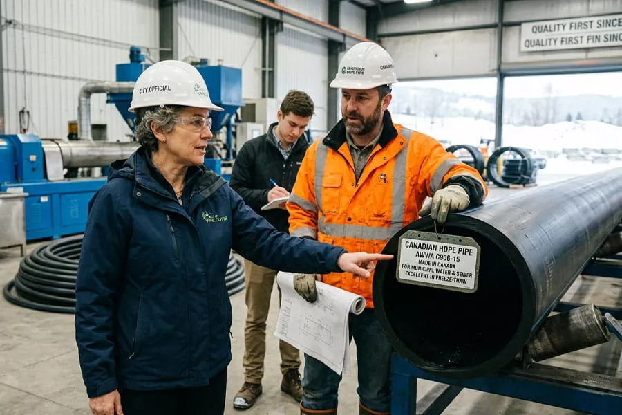 Pipe Manufacturing in Canada